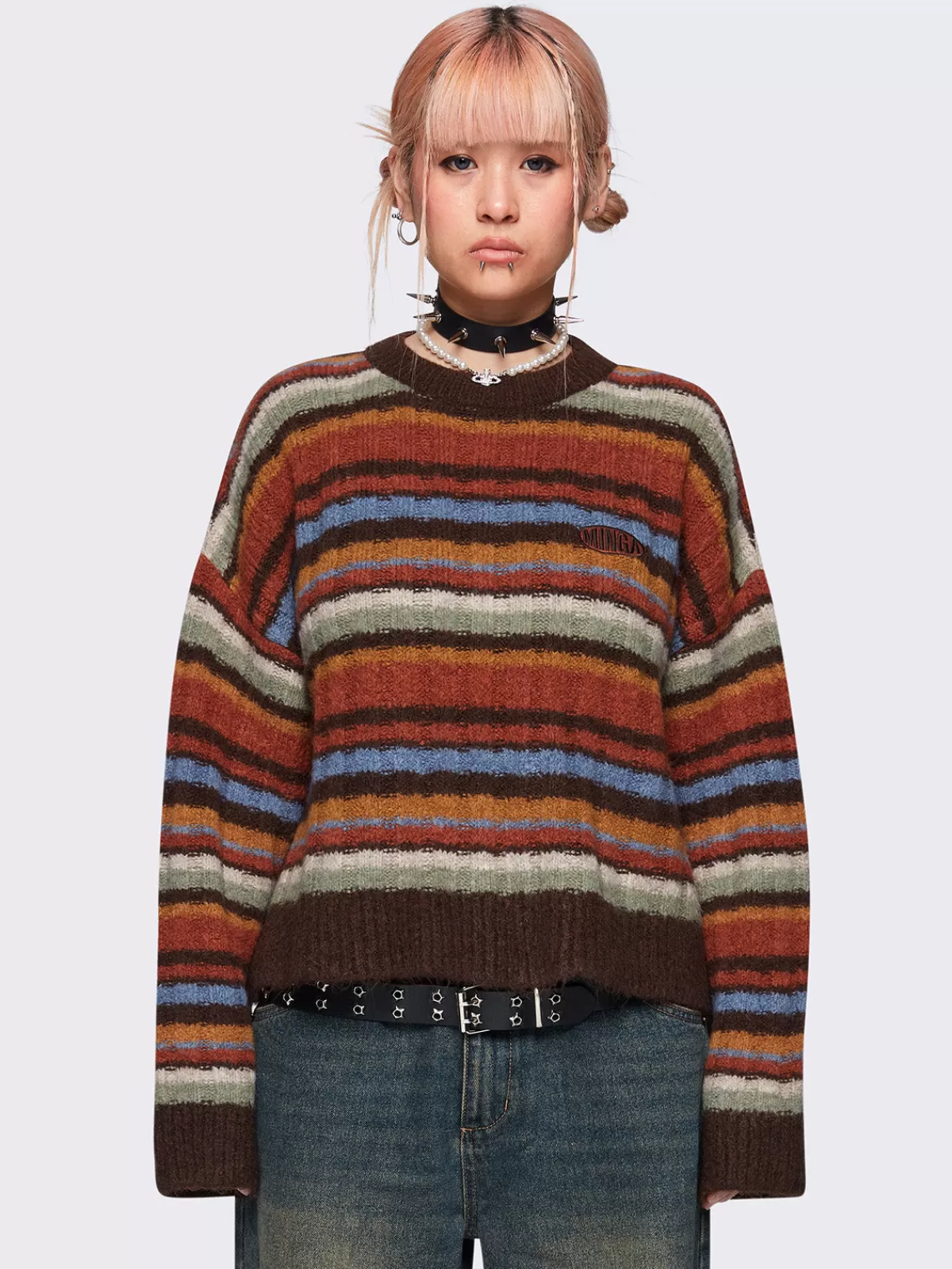 Flash Sale Minga London Anne Striped Sweater Multi
