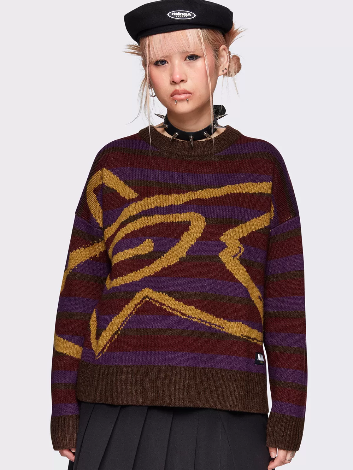 Outlet Minga London Cosmic Striped Sweater Multi