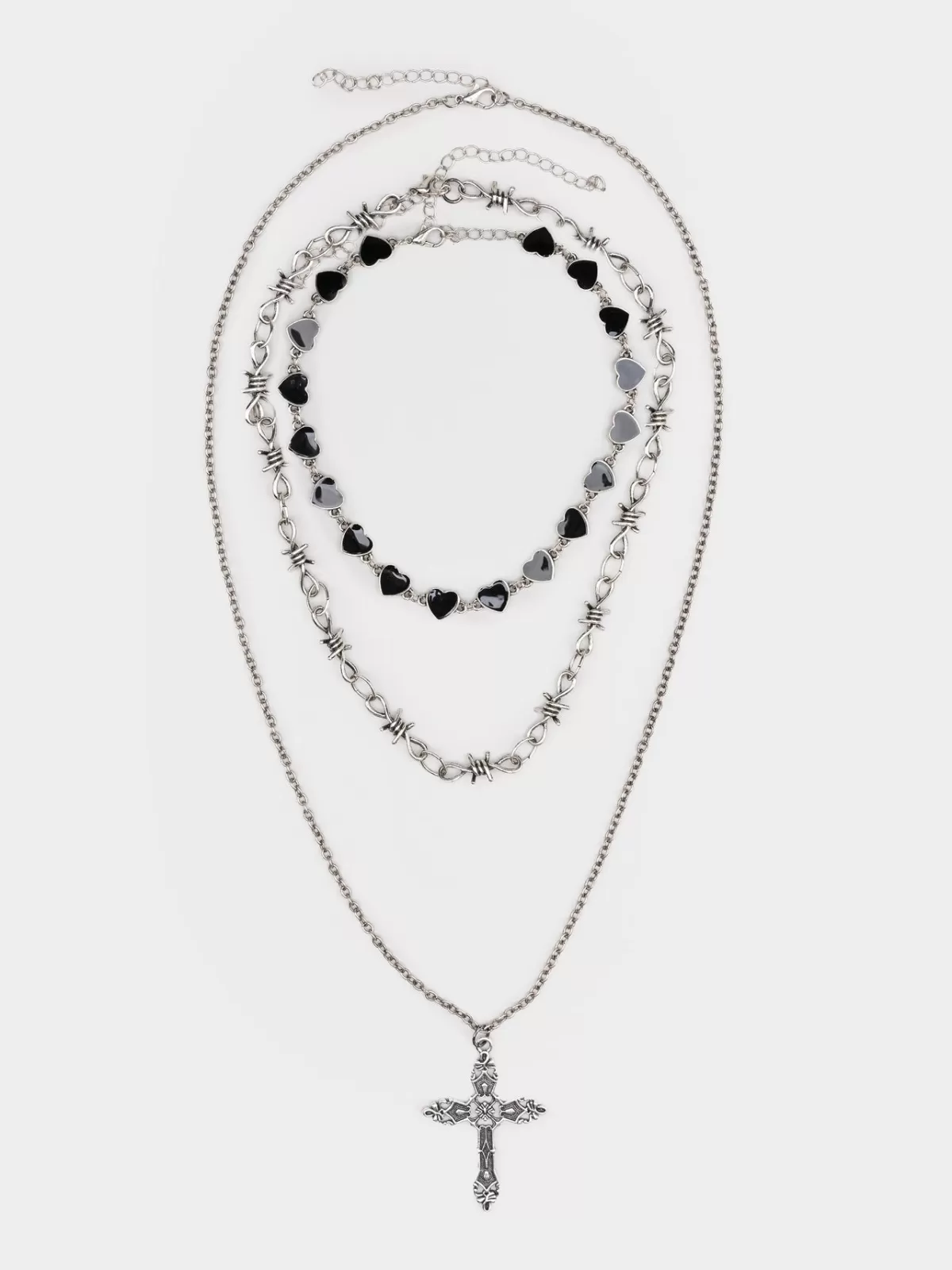 Online Minga London Crown Of Thorns Necklace Set Silver