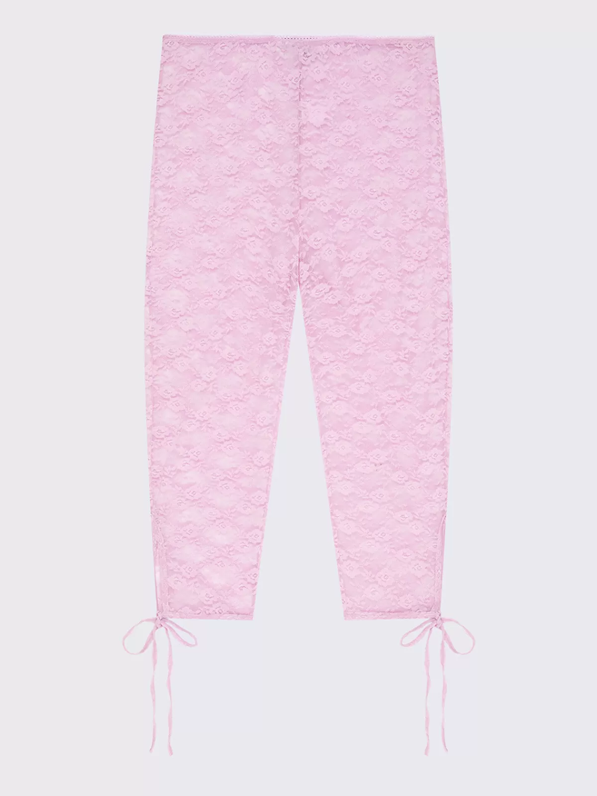 Outlet Minga London Elara Lace Capri Leggings Pink