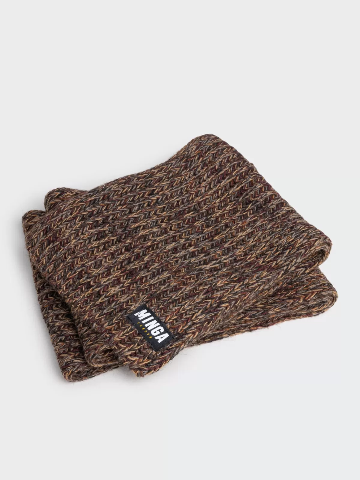 Shop Minga London Emmie Coloured Textured Scarf Multi