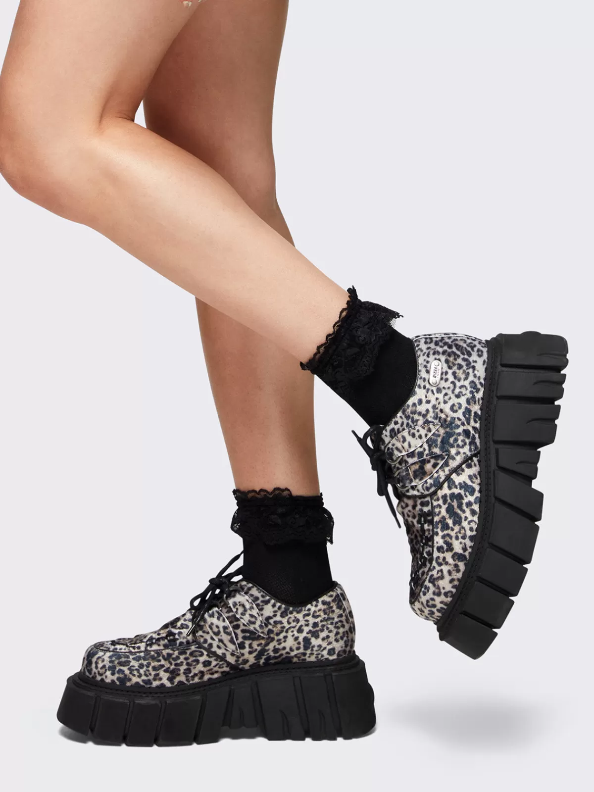 Cheap Minga London Gig Leopard Creeper Shoes Multi