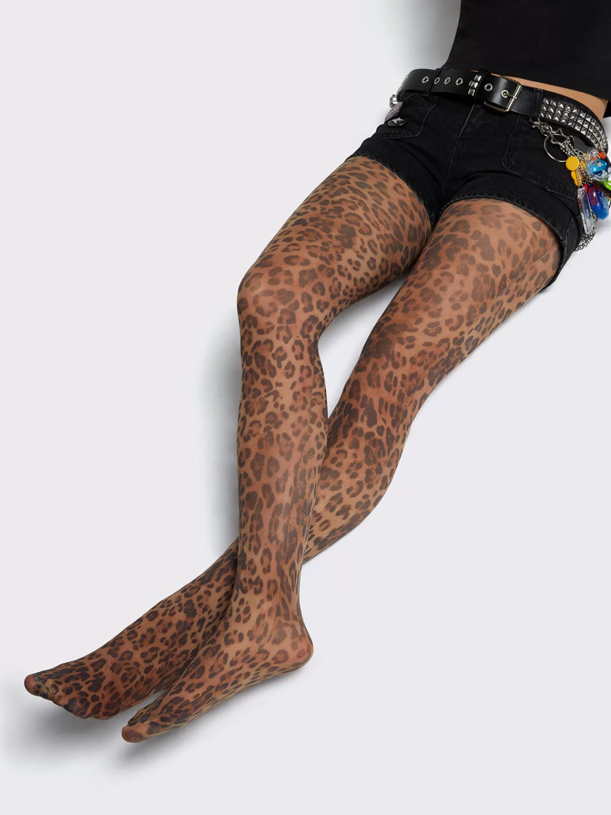 Store Minga London Leopard Riot Tights Multi