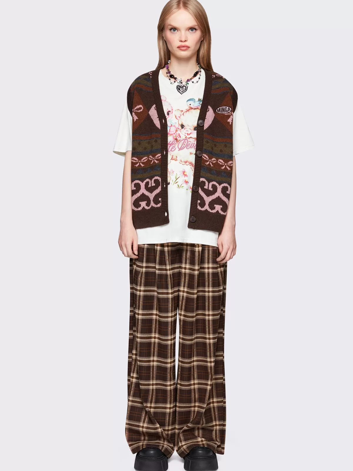 Discount Minga London Love Bows Sweater Vest Multi