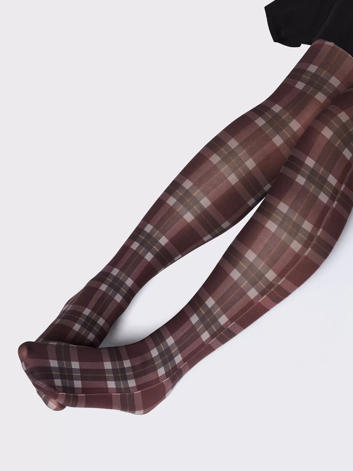 Fashion Minga London Mad For Plaid Tights Multi