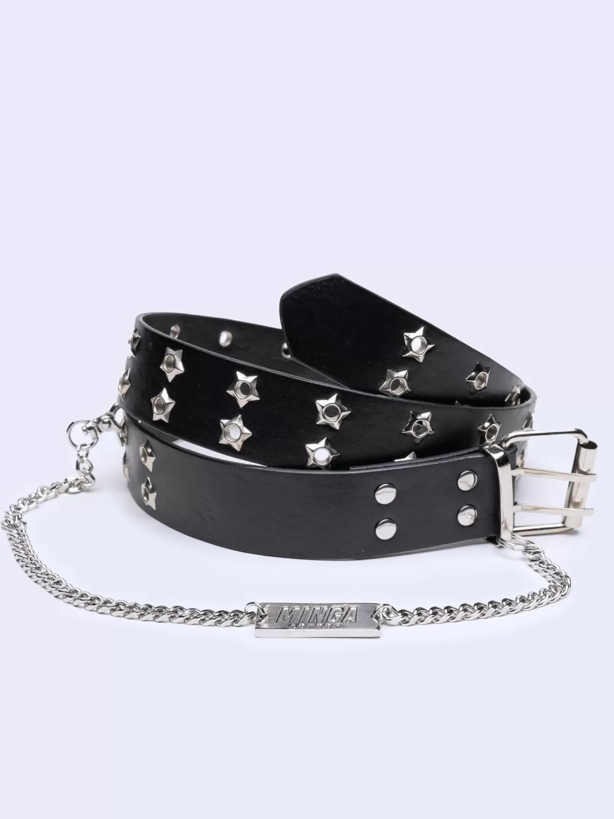 Best Minga London Midnight Star Chain Belt Black