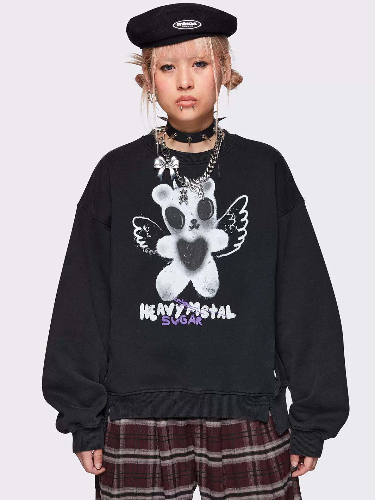 New Minga London Minga X Iscreamcolour Sweatshirt Black