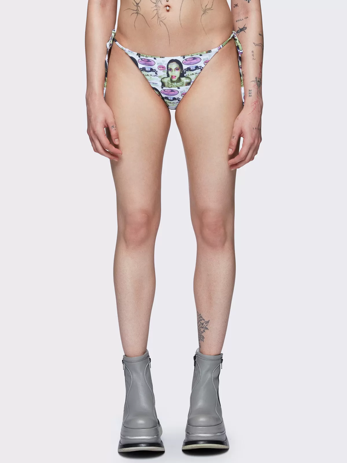 Sale Minga London Minga X Pepela NYC Tie Side Bikini Bottoms Multi