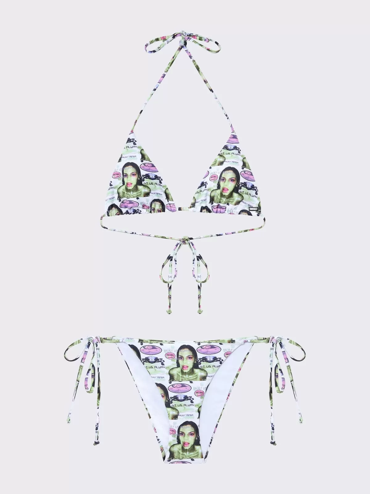 Cheap Minga London Minga X Pepela NYC Triangle Bikini Top Multi