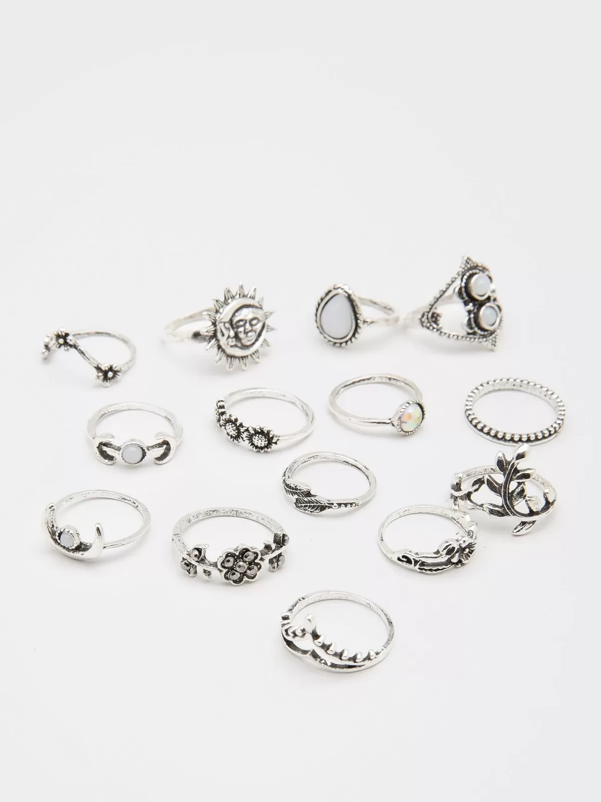 Store Minga London Mystic Rings Set Silver