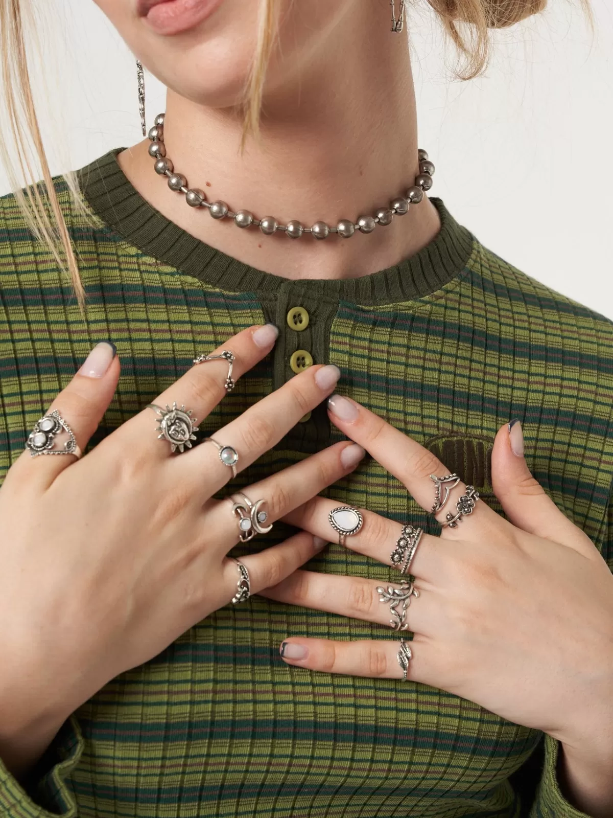 Store Minga London Mystic Rings Set Silver