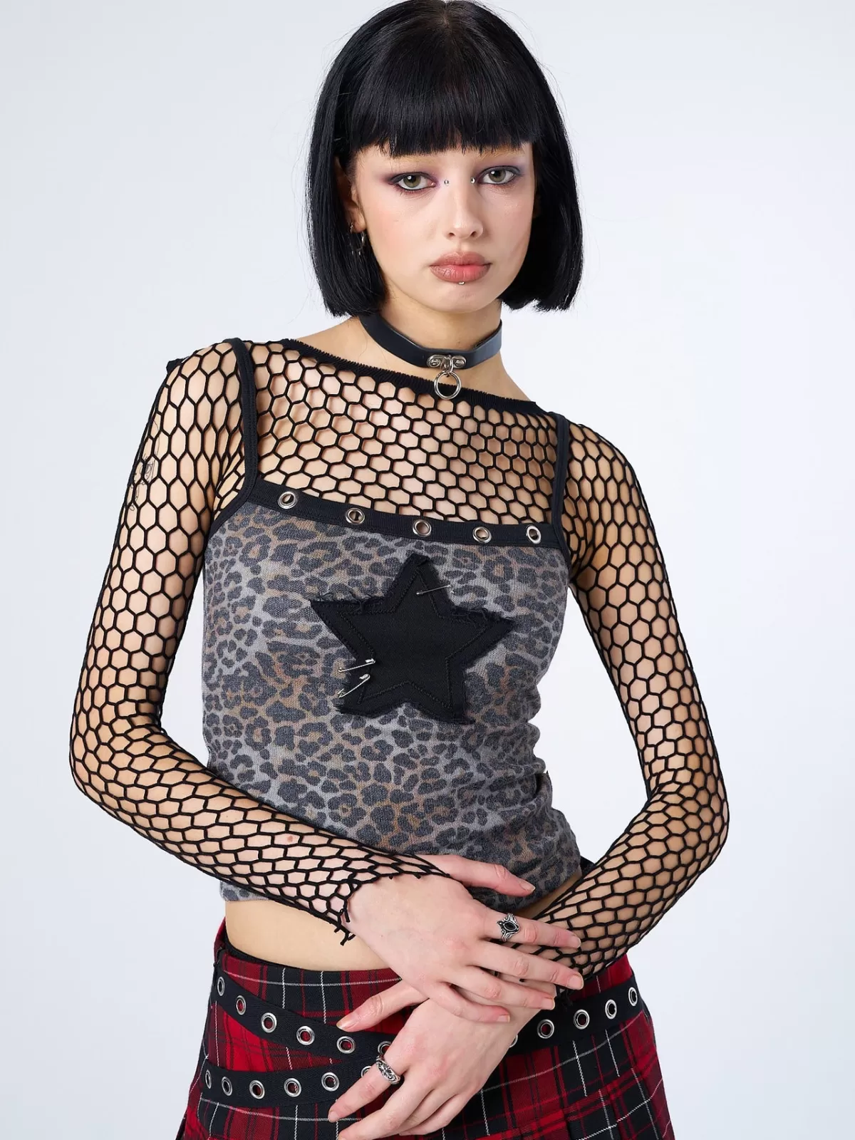 Flash Sale Minga London Nancy Leopard Print Cami Top Multi