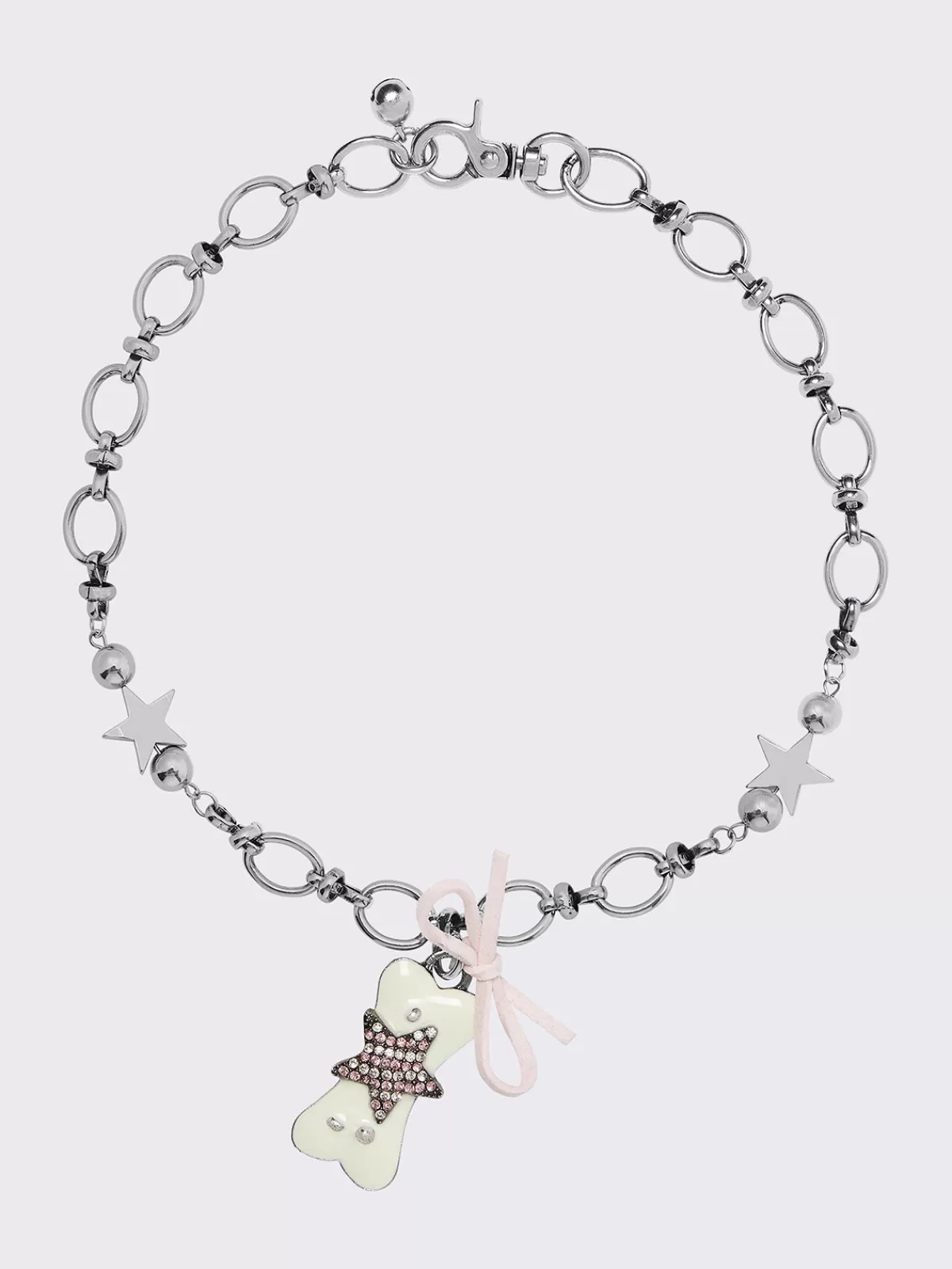 Flash Sale Minga London Stellar Pup Charm Necklace Silver